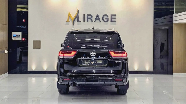 TOYOTA - LAND CRUISER - GXR - V6 TWIN TURBO - 2023 MODEL - UNDER WARRANTY - GCC SPECS - BLACK COLORE