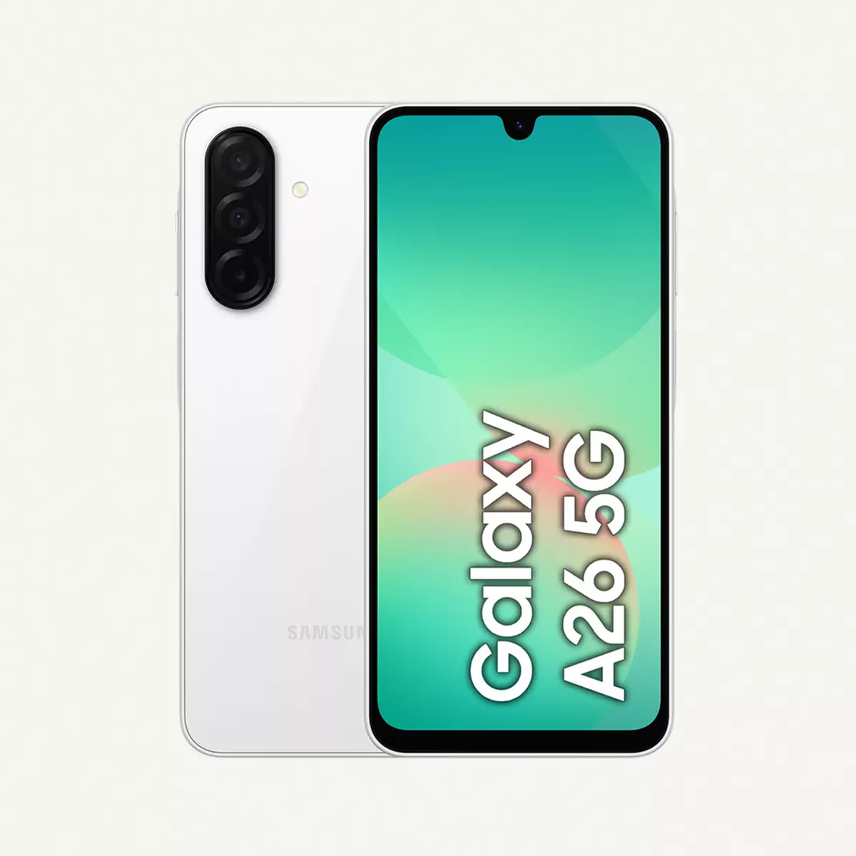 Samsung Galaxy A26 5G Dual SIM White 8GB RAM 256GB - Middle East Version