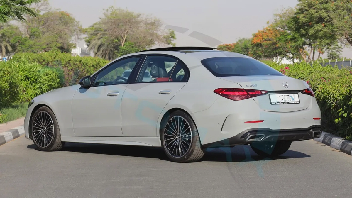 2026 Mercedes-Benz C 200 AMG Premium Plus 1.5T RWD GCC 0Km With 2 Years Unlimited Mileage Warranty-4-4