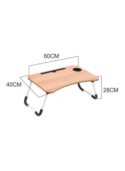 MODERN HOME Foldable Laptop Table Multicolour 40.5x60x5.5cm-5