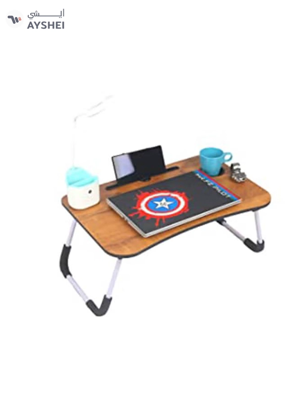 MODERN HOME Foldable Laptop Table Multicolour 40.5x60x5.5cm
