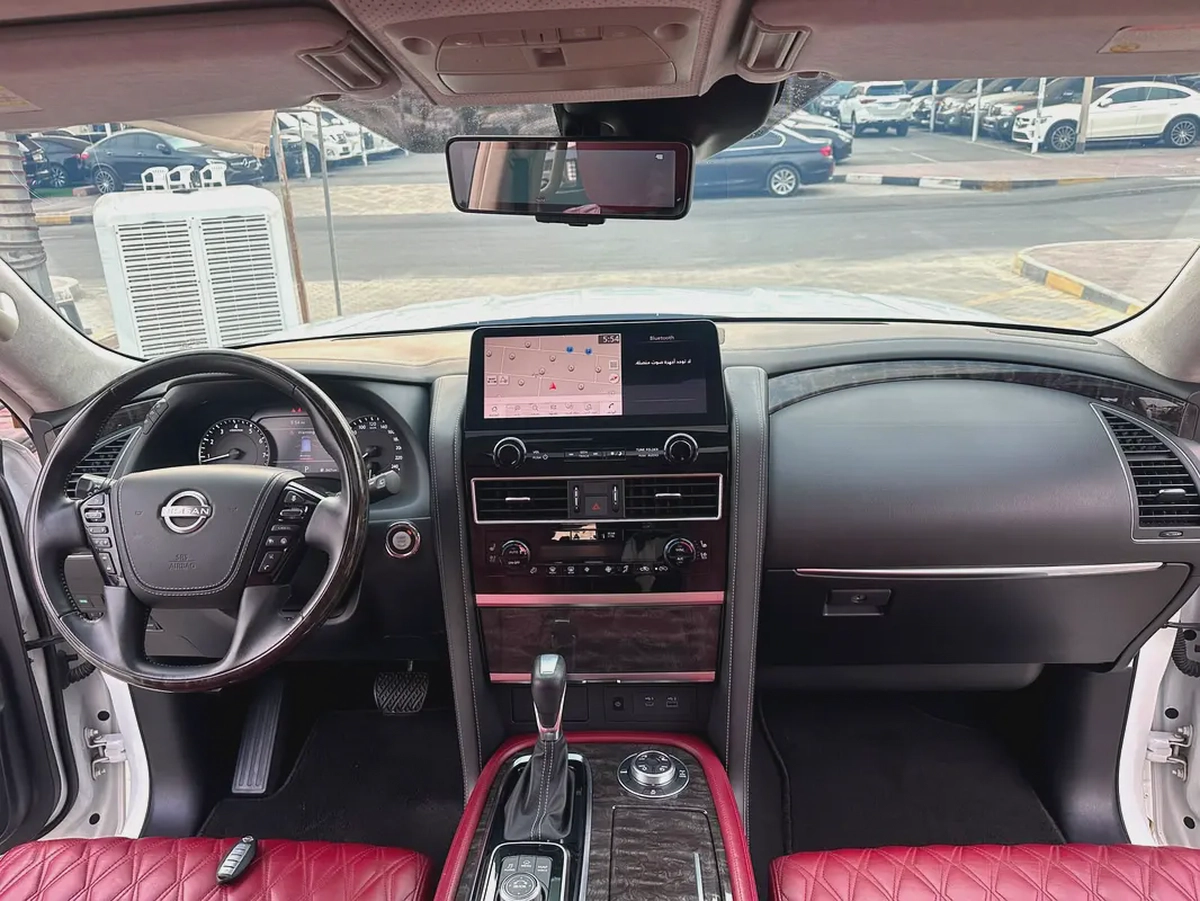 نيسان بترول بلاتنيوم فل V8 خليجي Nissan Patrol LE Platinum 2022 GCC Specs-13-13