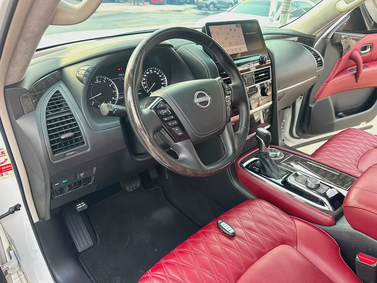 نيسان بترول بلاتنيوم فل V8 خليجي Nissan Patrol LE Platinum 2022 GCC Specs-7-7