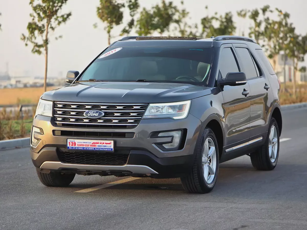 Ford Explorer Limited 2017 | GCC Specs | Low Mileage-5-5