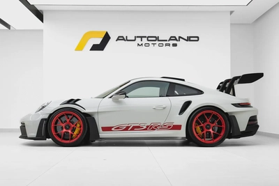 2023 PORSCHE 911 GT3 RS WEISSACH. CARBON CERAMIC BRAKES. SUSPENSION LIFTER. HIGH SPEC. MAIN DEALER S-2
