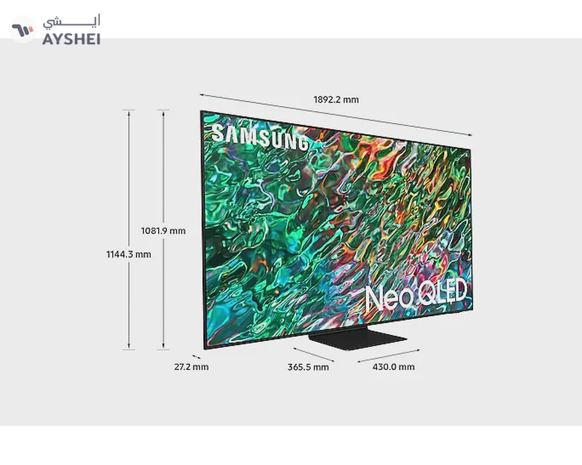  Renewed - Samsung 85" QN90B Neo QLED 4K HDR Smart TV 85QN90B-3-3