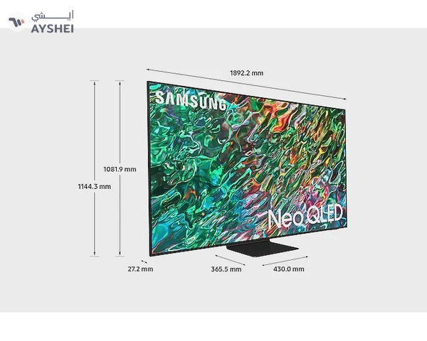  Renewed - Samsung 85" QN90B Neo QLED 4K HDR Smart TV 85QN90B