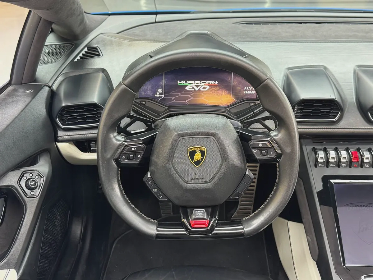 2022 Lamborghini Huracan EVO Spyder | European Specs | Pristine Condition-12-12