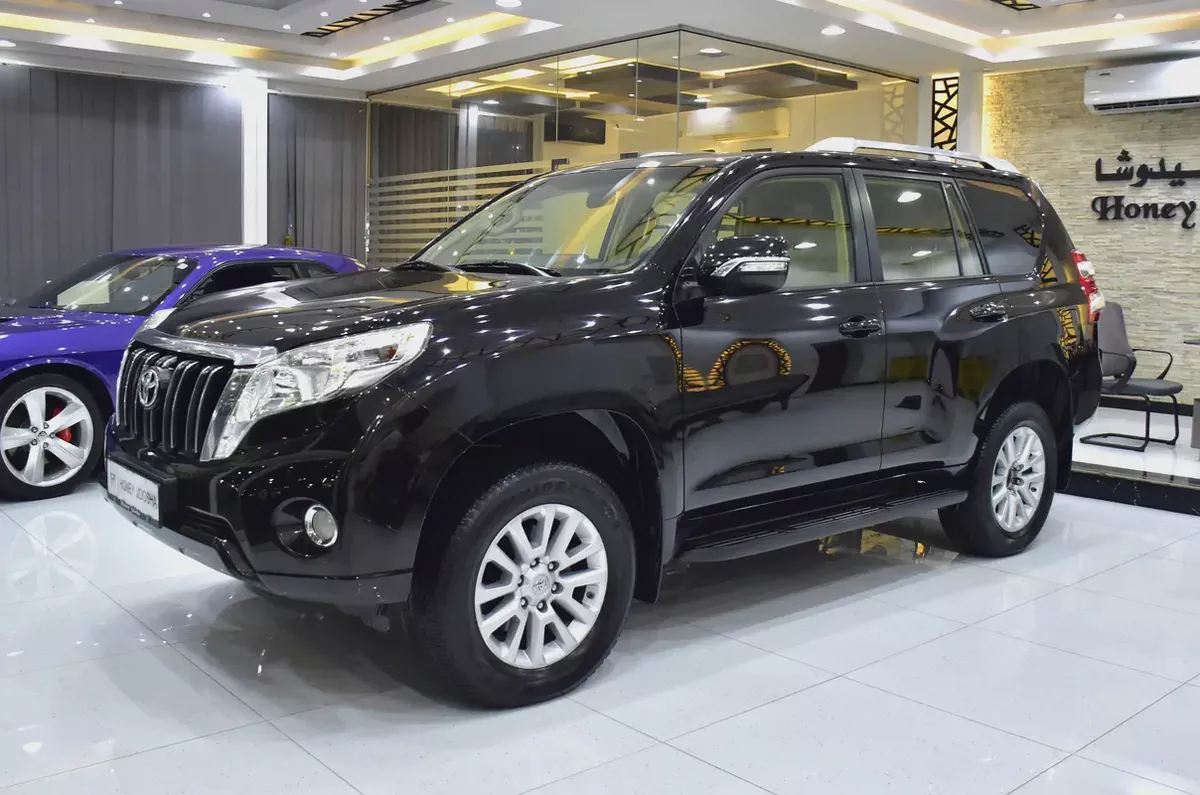 EXCELLENT DEAL for our Toyota Prado GXR ( 2017 Model ) in Black Color GCC Specs-1-1
