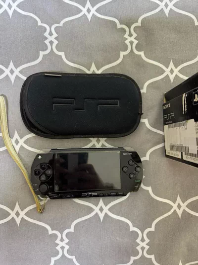 Sony PSP Handheld Console with Case-0