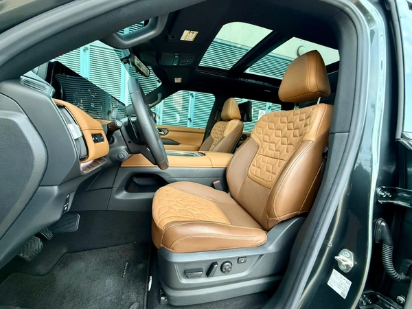 NISSAN PATROL LE PLATINUM 3.5T l YEAR 2025 l UNDER WARRANTY UPTO MAY 2030 UNLIMITED KMSl LOW MILEAGE