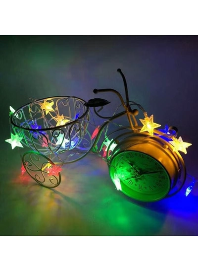 Yuwell Crystal Star String Light Ramadan Light RGB 50 Meter 3 Pin Cord 22V Led Light For Ramadan Decoration 8 Different Modes Decoration Light For Home Indoor And Outdoor Decoration-1