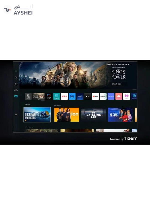 Samsung 50Inch Crystal UHD 4K Smart TV 2023 UA50CU7000UXZN Black