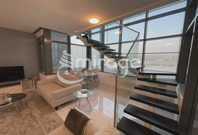 DUPLEX FOR RENT IN AL RAHA LOFTS, AL RAHA BEACH-9