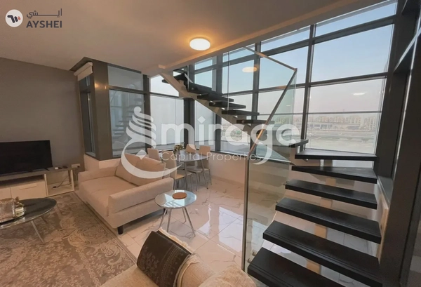 DUPLEX FOR RENT IN AL RAHA LOFTS, AL RAHA BEACH