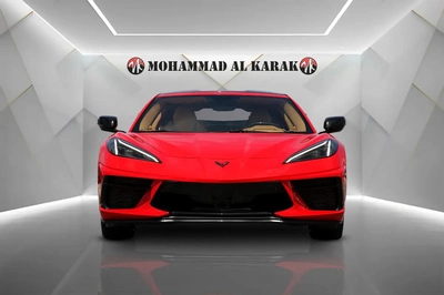 CHEVROLET CORVETTE STINGRAY 3LT - 2021 - GCC - CARBON EDITION - FULLY LOADED - AMAZING CONDITION-2