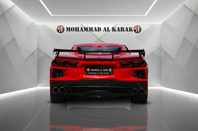 CHEVROLET CORVETTE STINGRAY 3LT - 2021 - GCC - CARBON EDITION - FULLY LOADED - AMAZING CONDITION-1