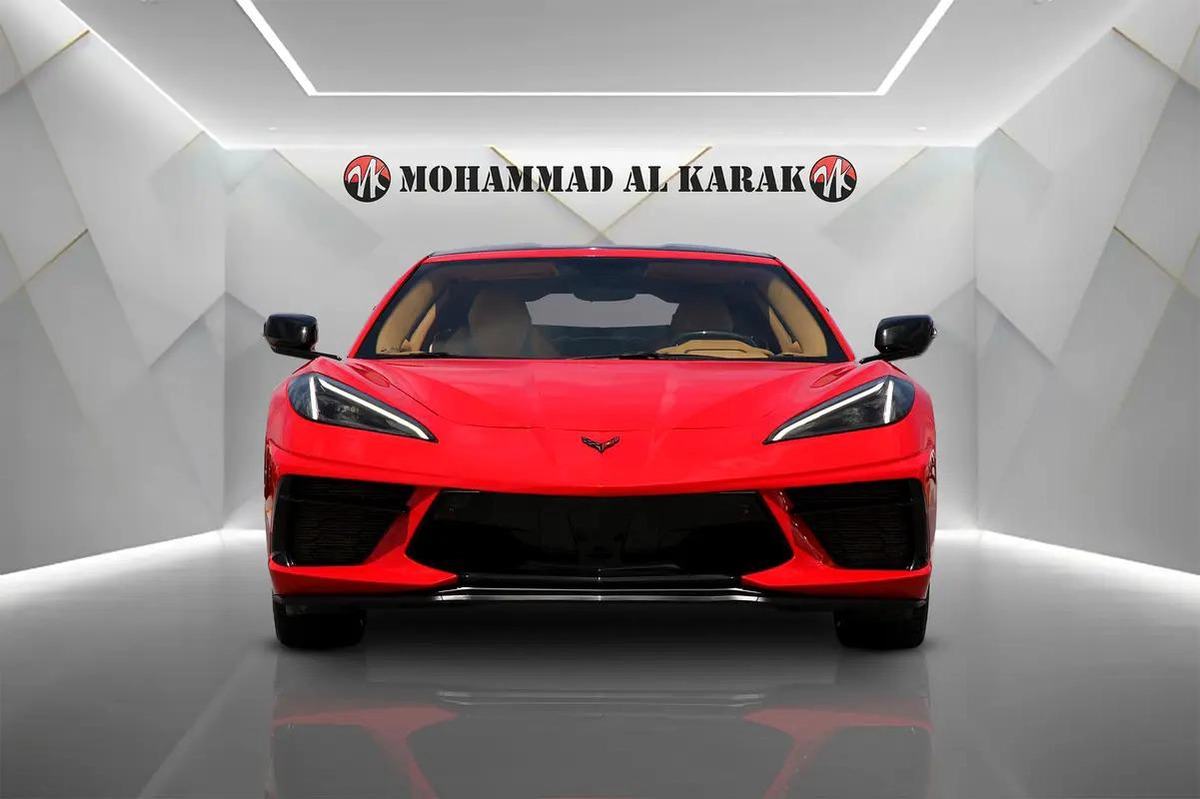 CHEVROLET CORVETTE STINGRAY 3LT - 2021 - GCC - CARBON EDITION - FULLY LOADED - AMAZING CONDITION-2-2