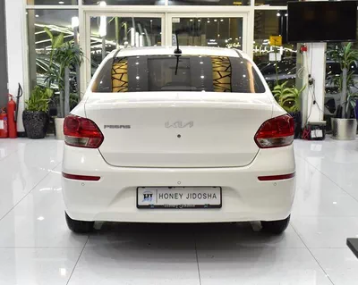 KIA Pegas ( 2024 Model ) in White Color GCC Specs-9