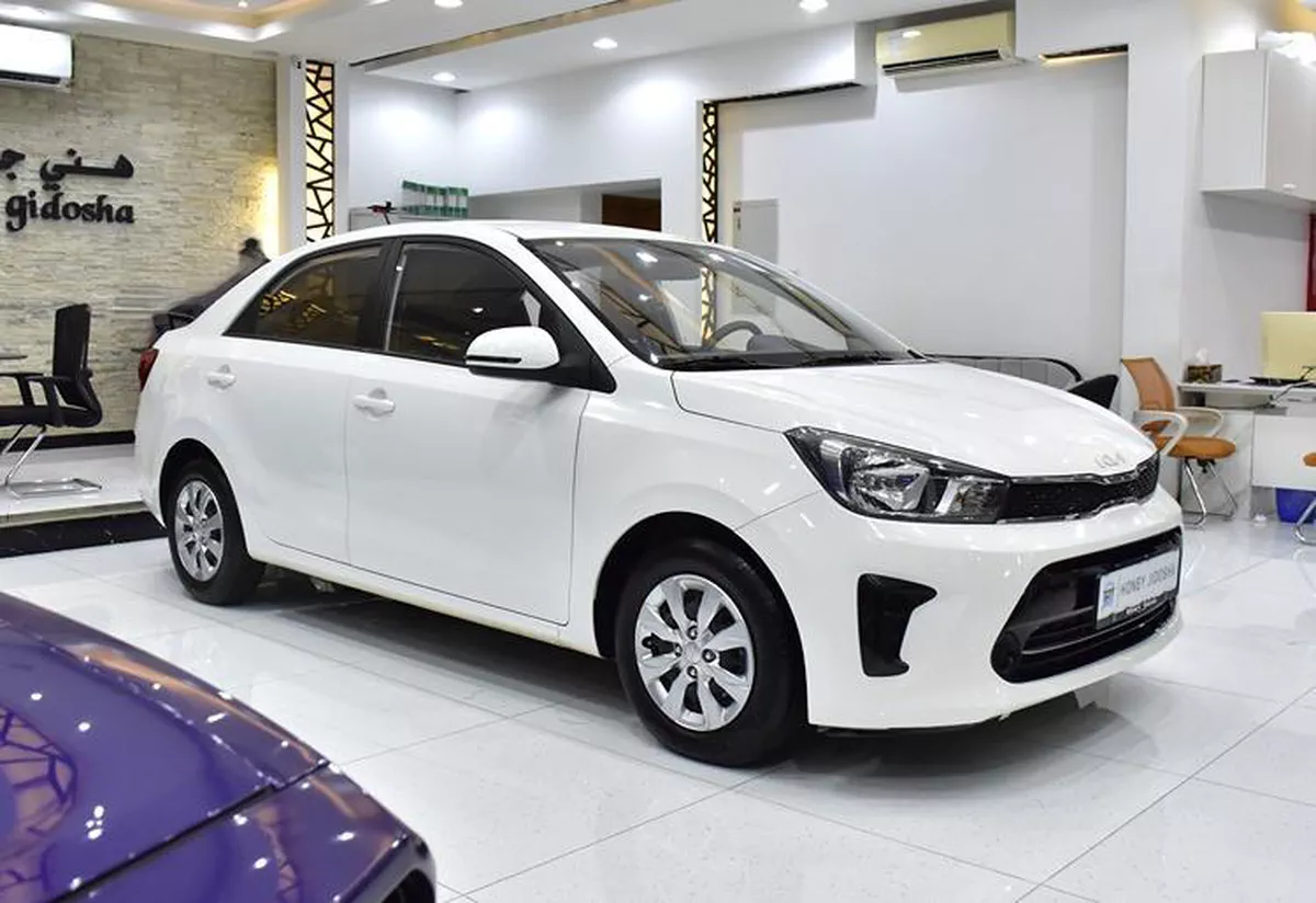 KIA Pegas ( 2024 Model ) in White Color GCC Specs-8-8