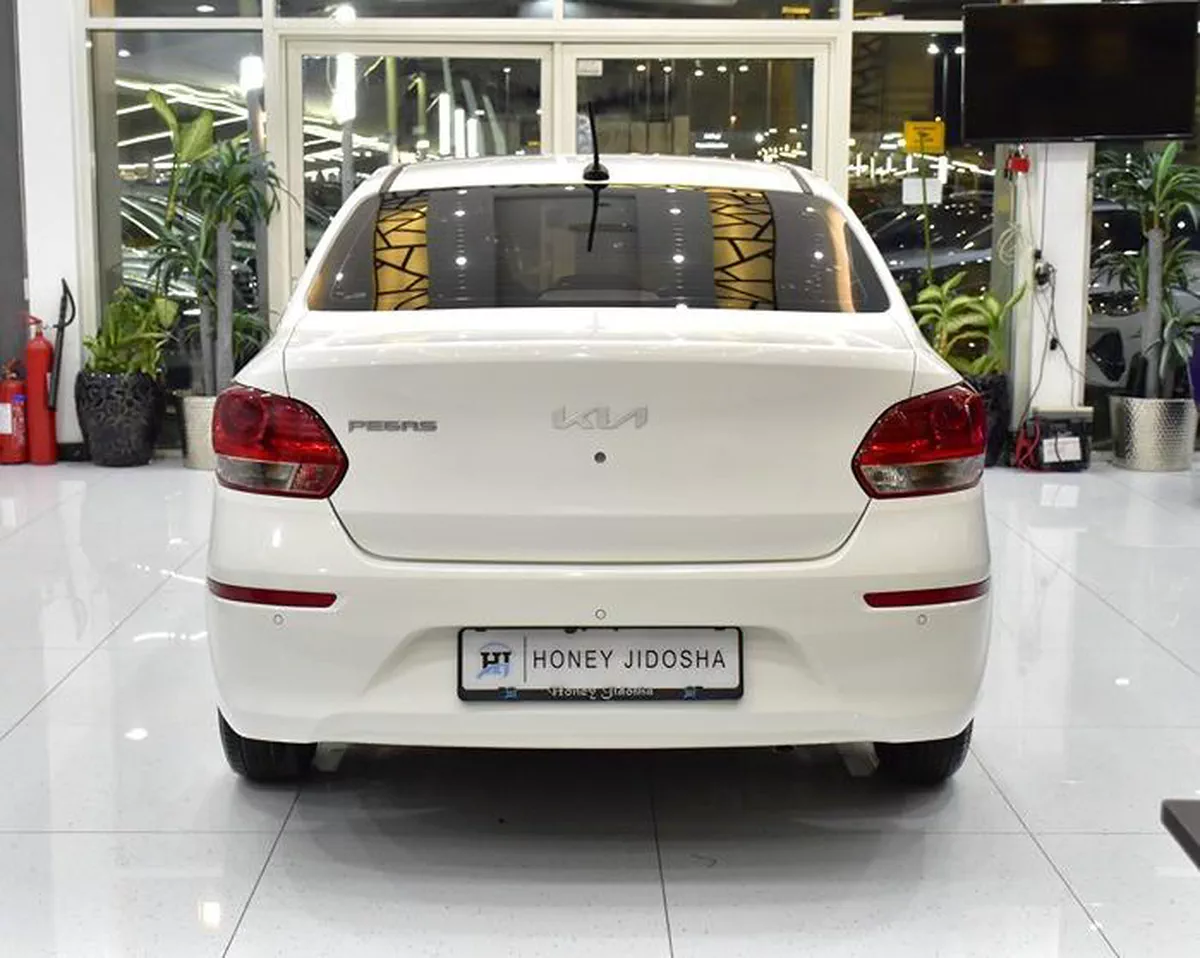 KIA Pegas ( 2024 Model ) in White Color GCC Specs-9-9