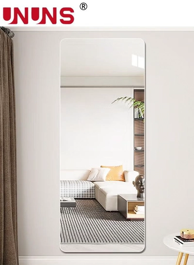 UNUNS Full Length Wall Mirror,Non-Breakable 3D Acrylic 30x100cm Wall Sticker Tiles,Full Body Mirror Tiles For Bedroom,Home Gym,Home Wall Decor-3
