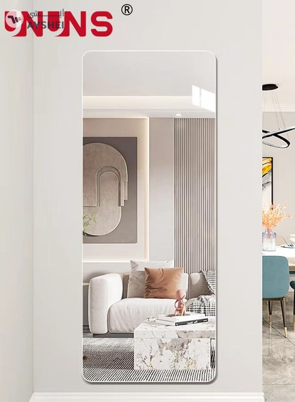 UNUNS Full Length Wall Mirror,Non-Breakable 3D Acrylic 30x100cm Wall Sticker Tiles,Full Body Mirror Tiles For Bedroom,Home Gym,Home Wall Decor