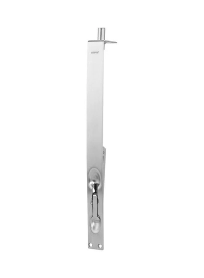 GEEPAS Push Button Door Flush Tower Bolt Silver 300mm-0