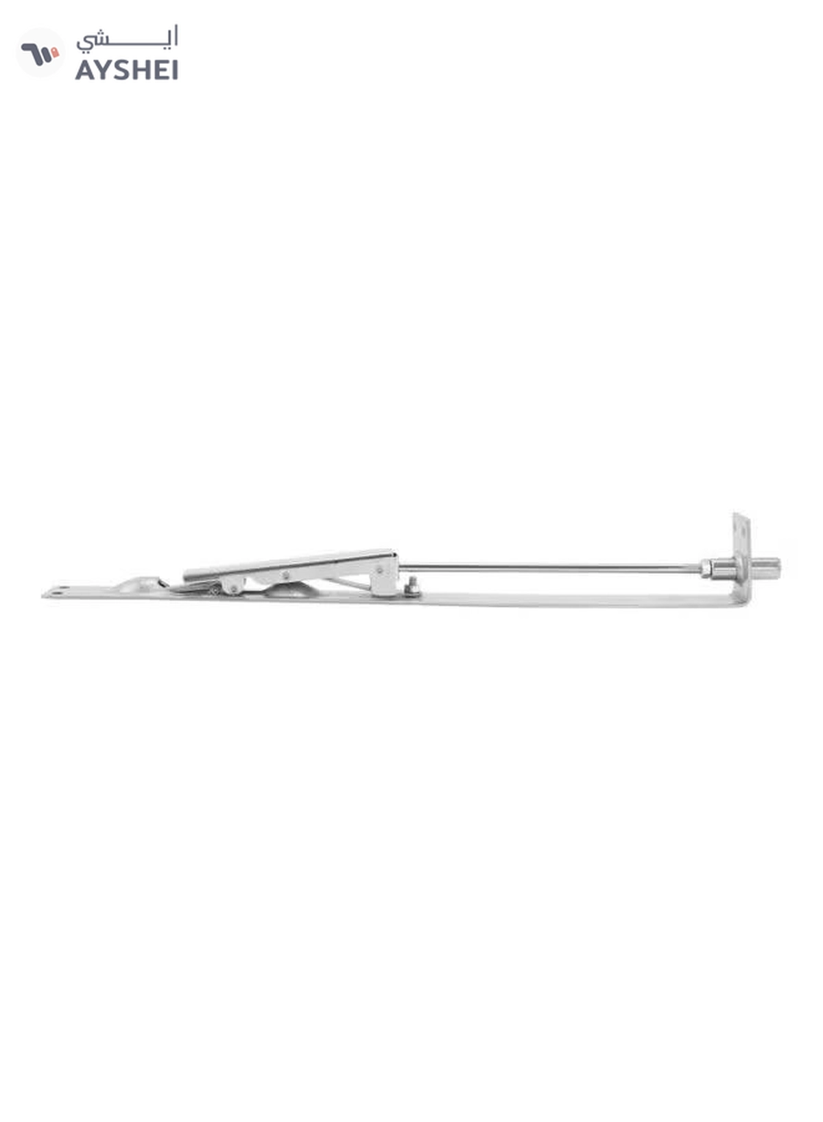 GEEPAS Push Button Door Flush Tower Bolt Silver 300mm-1-1