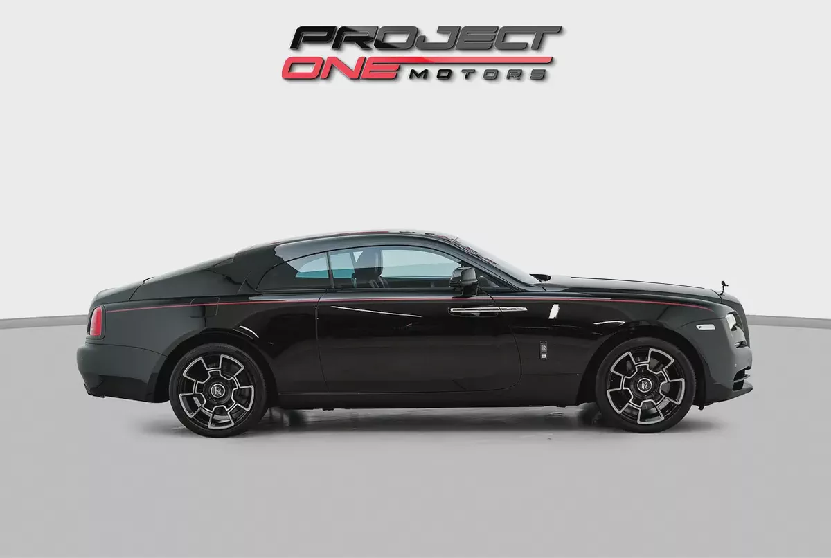 2018 ROLLS ROYCE WRAITH BLACK BADGE WITH WARRANTY AND SERVICE CONTRACT UNTIL 2027-2-2