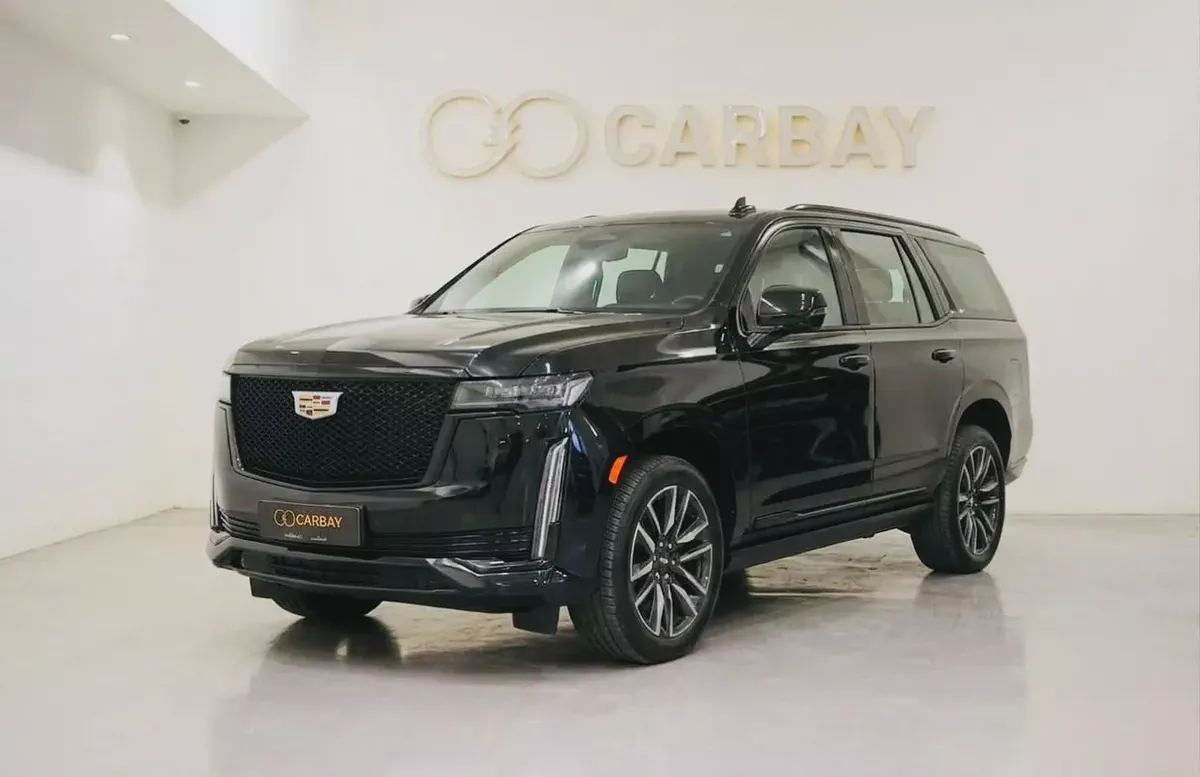 AED 5154 PM | CADILLAC ESCALADE SPORT PLATIMUN 600 2024 | AGENCY WARRANTY & SERVICE PACKAGE | GCC