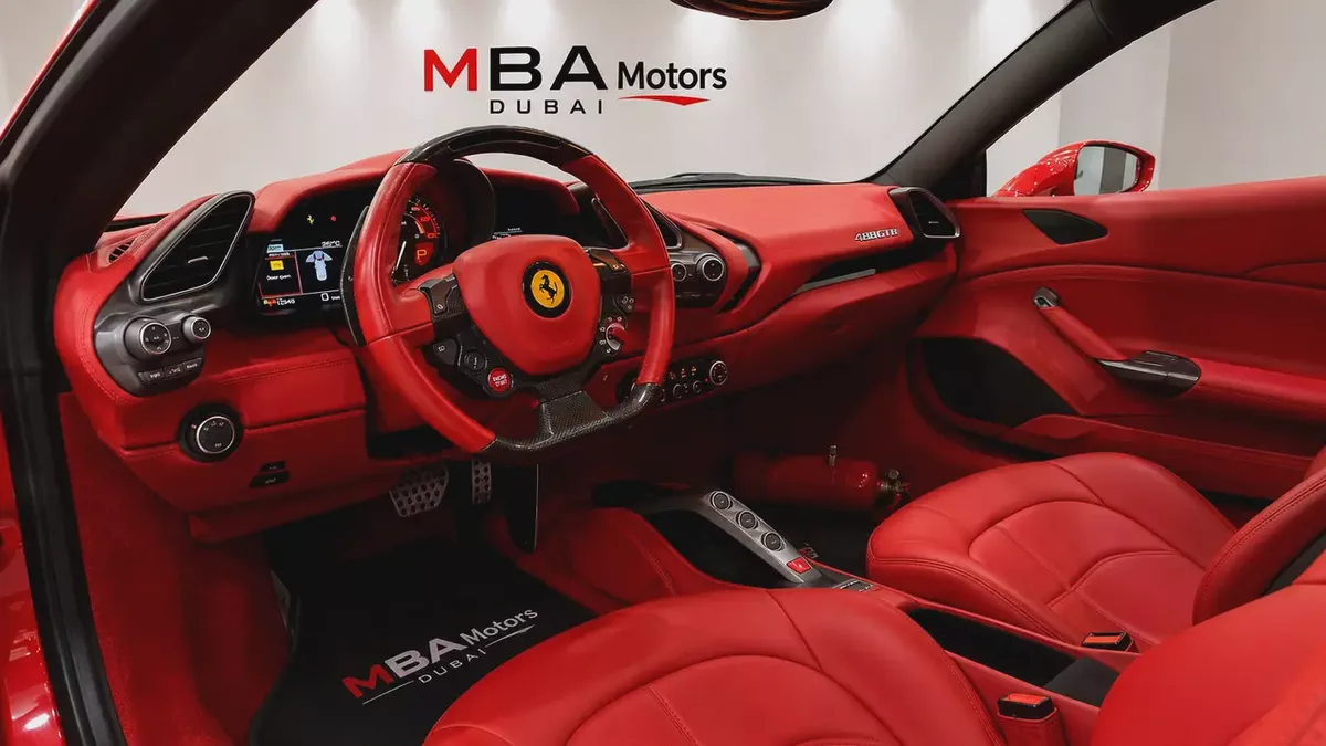 GCC | Ferrari 488GTB 2016 | Low Mileage | Immaculate condition-13-13
