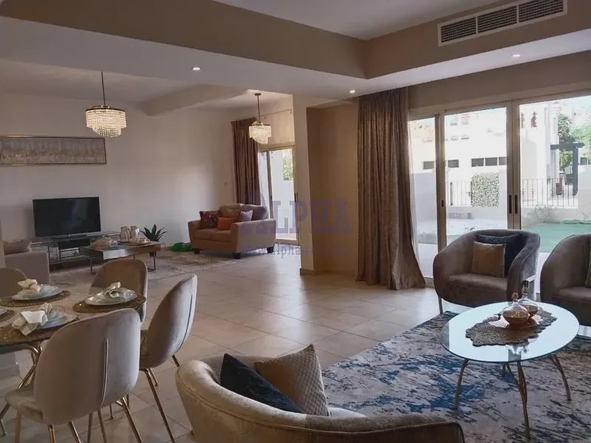 Pool view | 3 bedroom+ maid room | Furnished-8-8