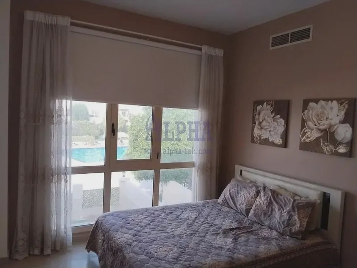 Pool view | 3 bedroom+ maid room | Furnished-6-6