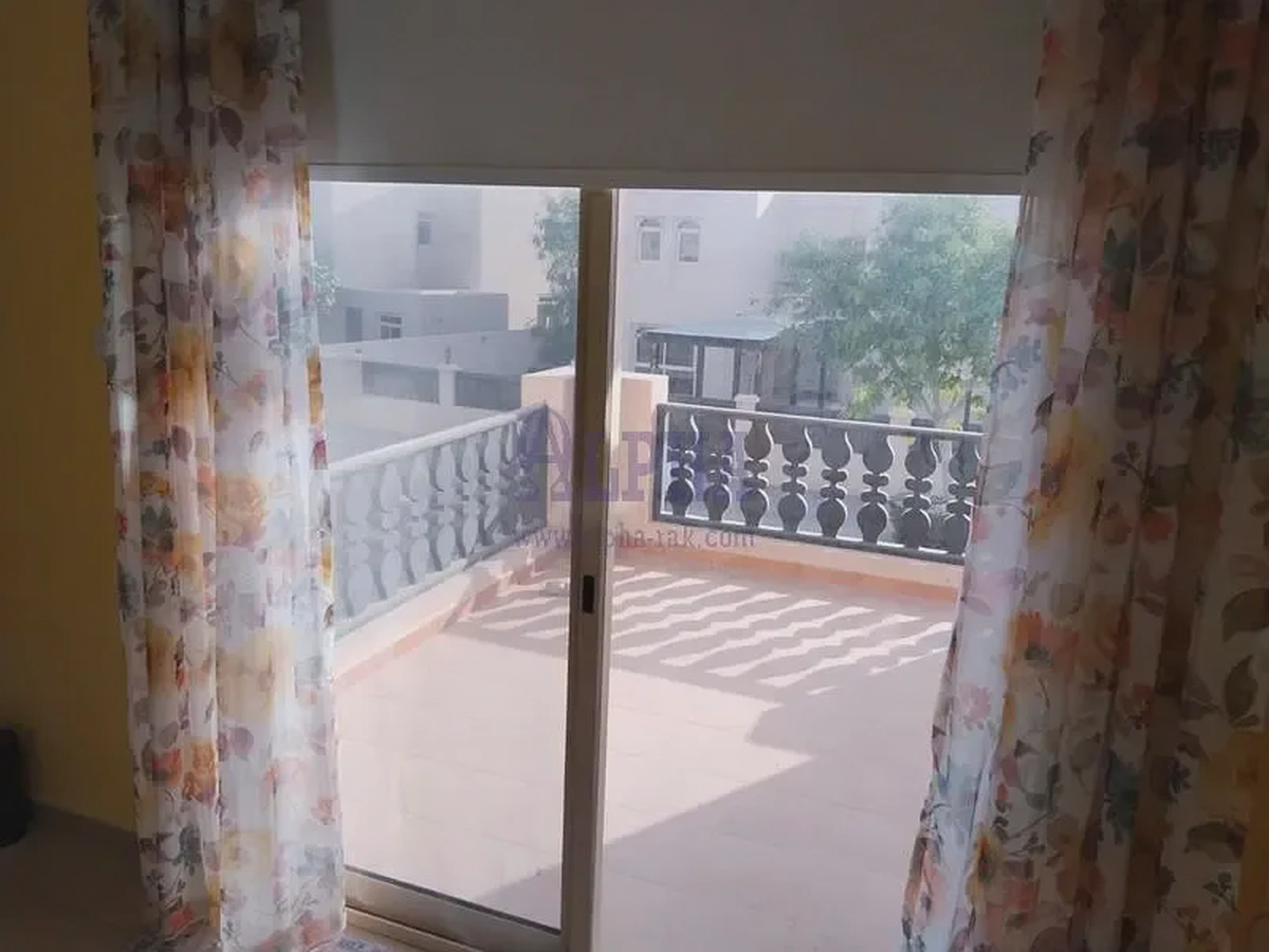 Pool view | 3 bedroom+ maid room | Furnished-3-3