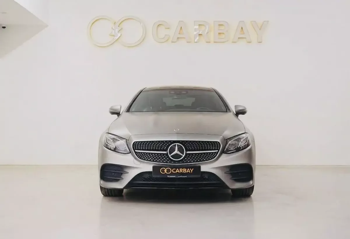 AED 2491 PM | MERCEDES E200 COUPE 2021 | FULL AGENCY SERVICE HISTORY | 1 YEAR WARRANTY | GCC-1-1