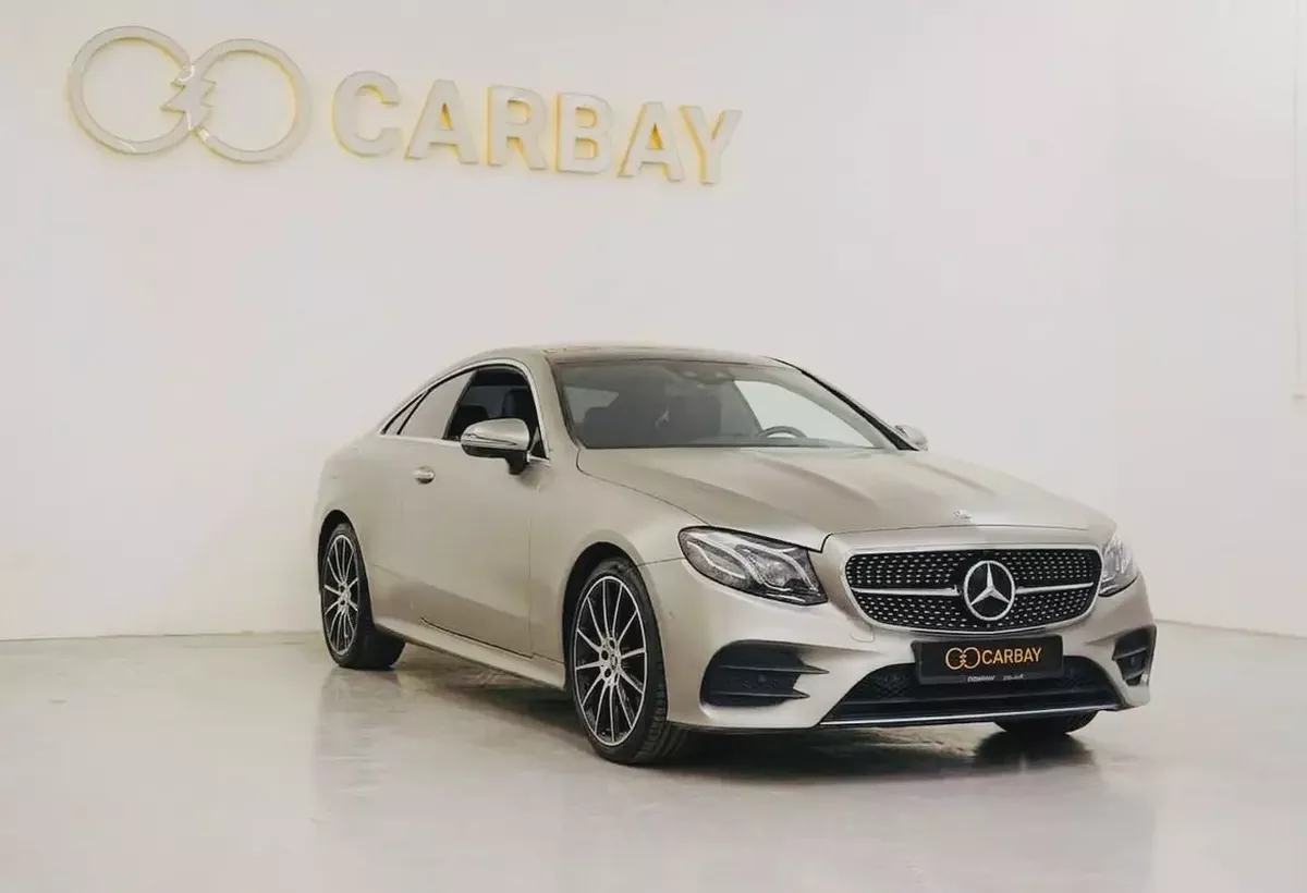 AED 2491 PM | MERCEDES E200 COUPE 2021 | FULL AGENCY SERVICE HISTORY | 1 YEAR WARRANTY | GCC-2-2
