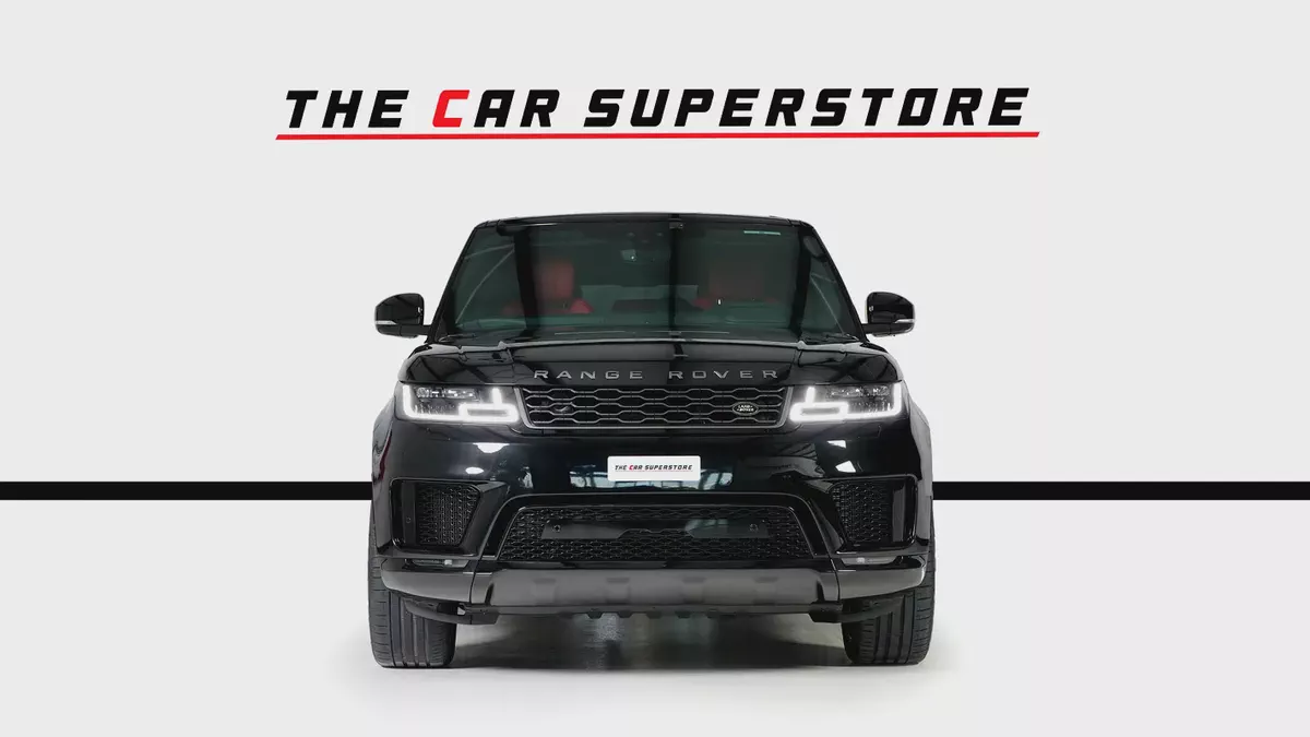 Available Now-Land Rover Sport-HSE dynamic-GCC-Land Rover Full Service History-well Maintained-2-2
