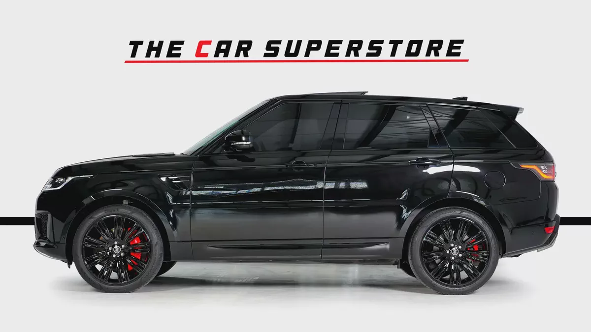 Available Now-Land Rover Sport-HSE dynamic-GCC-Land Rover Full Service History-well Maintained-4-4