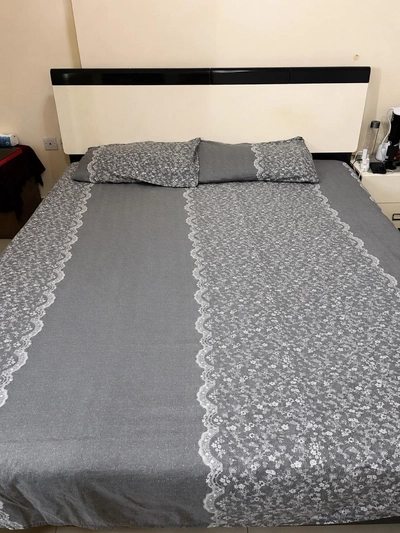 Queen Size Bed with Headboard – Good Condition-0