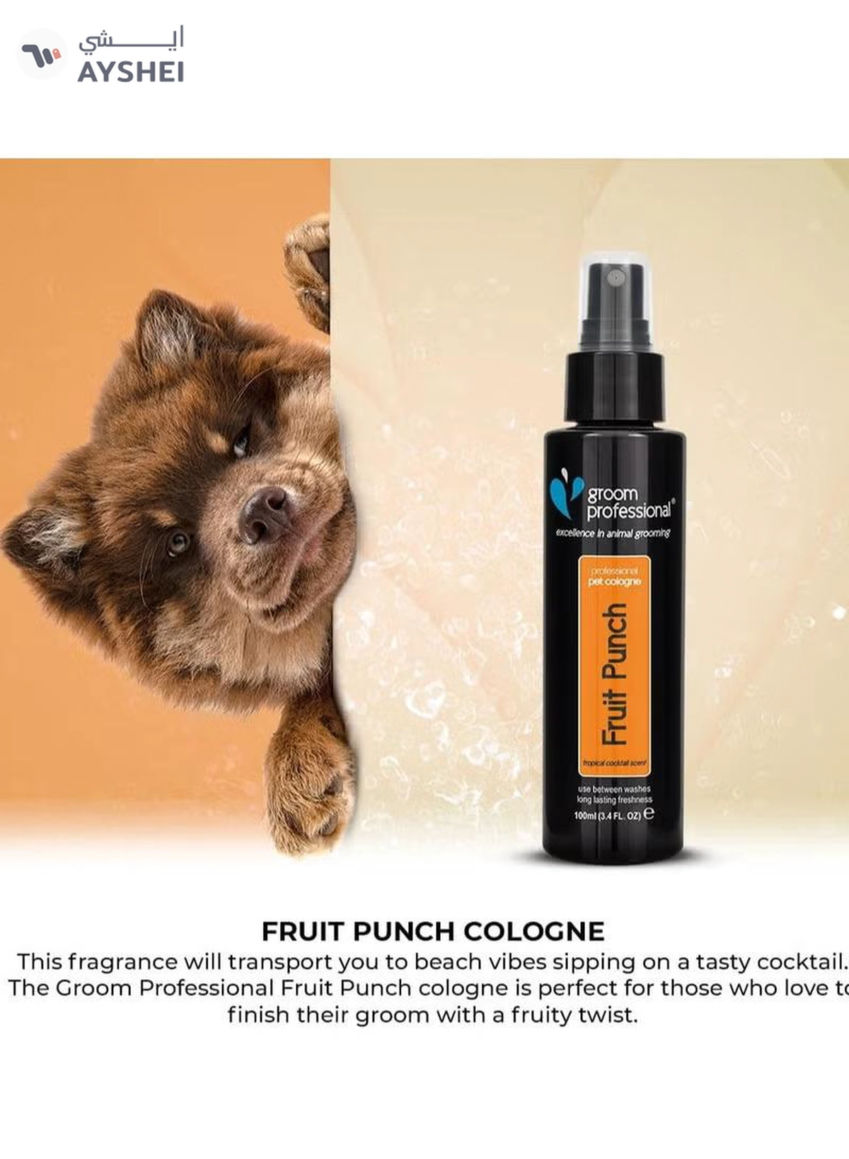 Groom Professional Fruit Punch Cologne, 100 ml-3-3