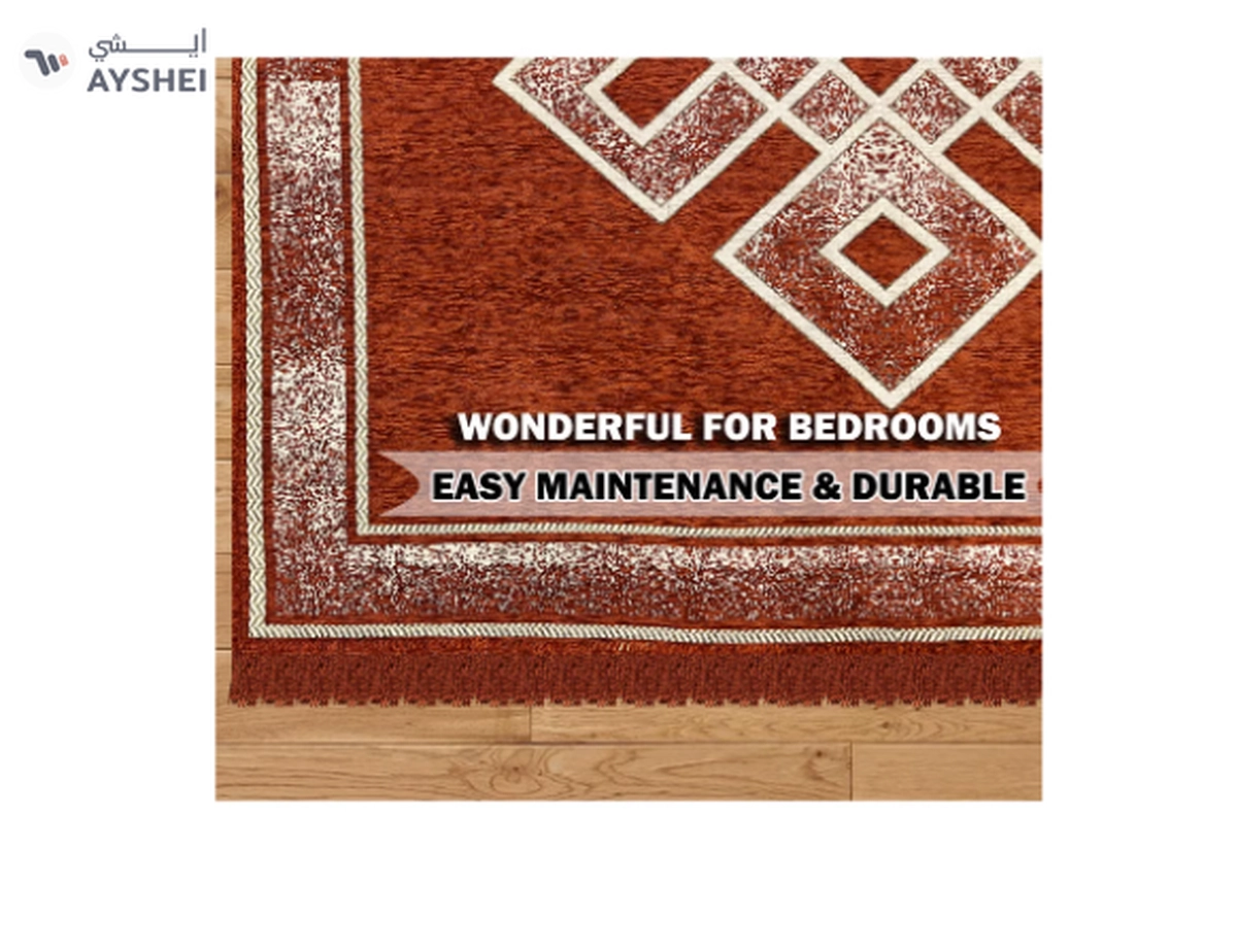 BSB HOME Designer Superfine Chenille Carpet-1-1