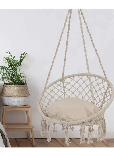 Eworld Hanging Hammock Swing Chair for Indoor and Outdoor Patio with Adjustable Height-1