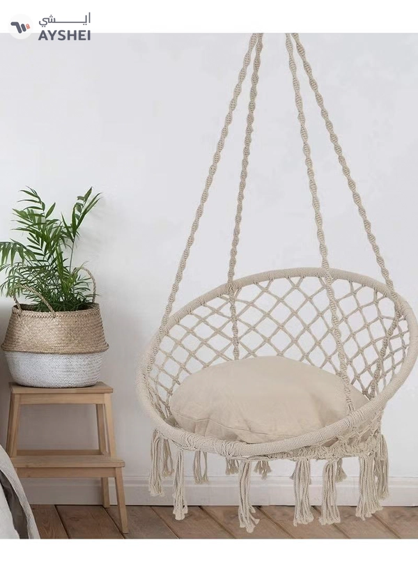 Eworld Hanging Hammock Swing Chair for Indoor and Outdoor Patio with Adjustable Height