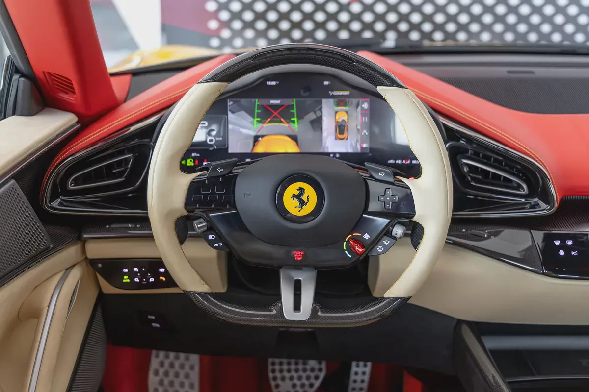 FERRARI PUROSANGUE | FULL CARBON INTERIOR | FULLY LOADED | 2025 (Warranty  Service Contract)-12-12