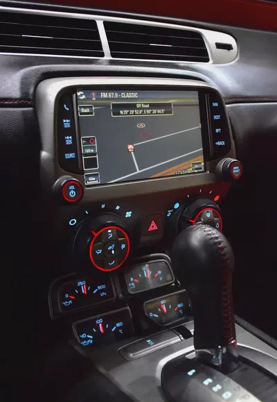EXCELLENT DEAL for our Chevrolet Camaro SS ( 2015 Model ) in Black Color GCC Specs-13