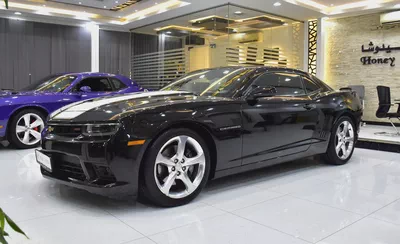 EXCELLENT DEAL for our Chevrolet Camaro SS ( 2015 Model ) in Black Color GCC Specs-1