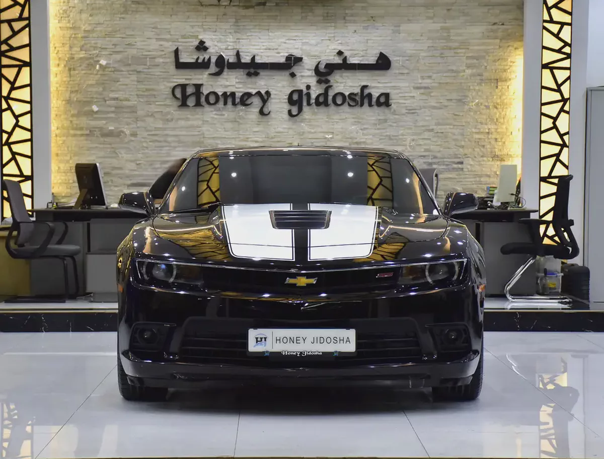 EXCELLENT DEAL for our Chevrolet Camaro SS ( 2015 Model ) in Black Color GCC Specs