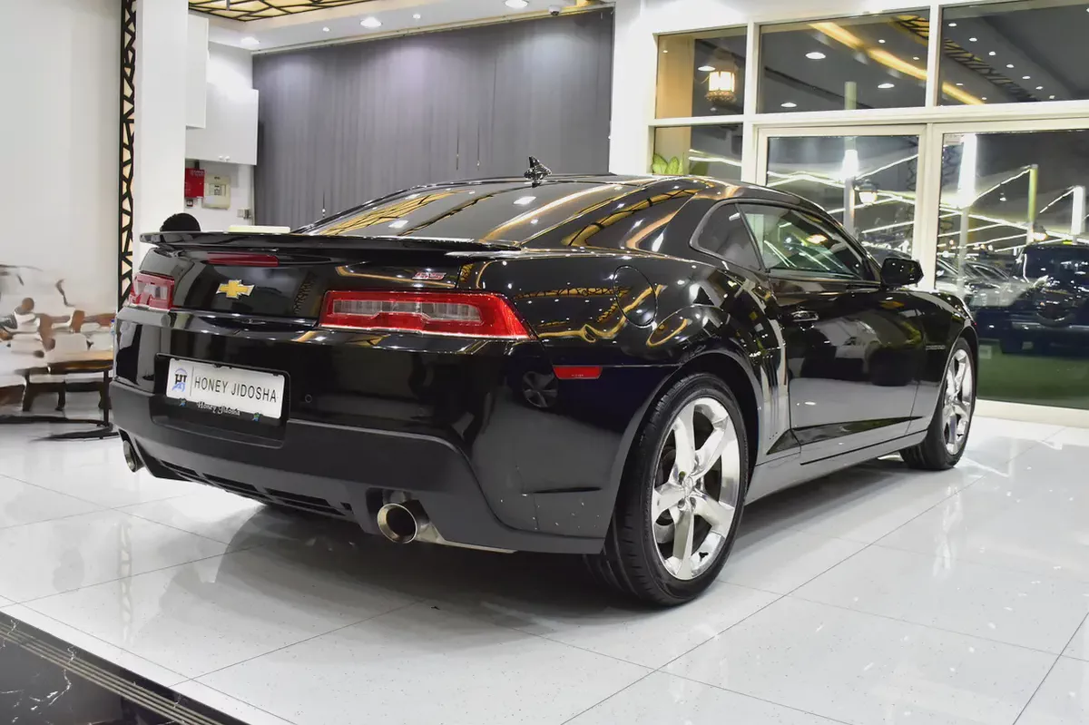 EXCELLENT DEAL for our Chevrolet Camaro SS ( 2015 Model ) in Black Color GCC Specs-5-5
