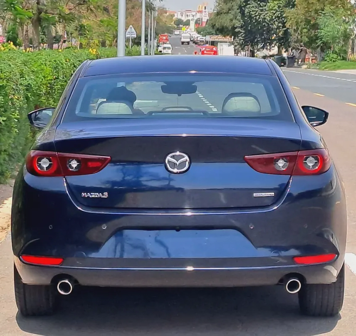932-MONTHLY | MAZDA 3 | 2025 MODEL | 2.0L | GCC SPECS | CRUISE CONTROL I GPS I ACCIDENT FREE-5-5